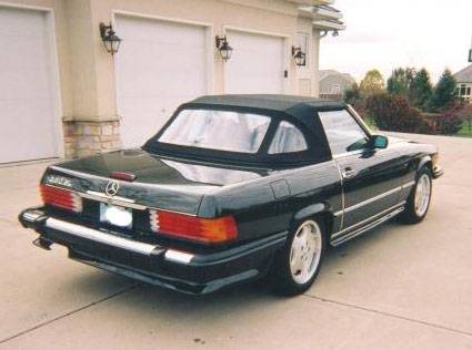 Restored mercedes 560sl