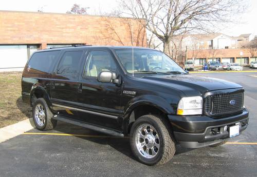 2003 Ford excursion towing capacity