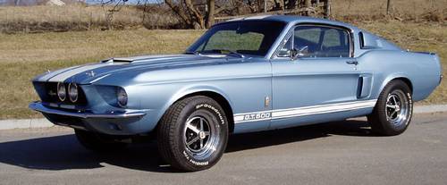 1967 Shelby GT500 Fastback Brittany Blue Auto Incredible Condition ...