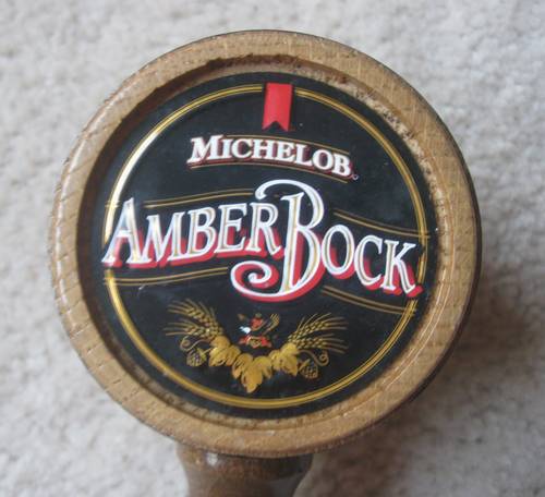 michelob-amber-bock-beer-tap-handle-brand-new-ronsusser