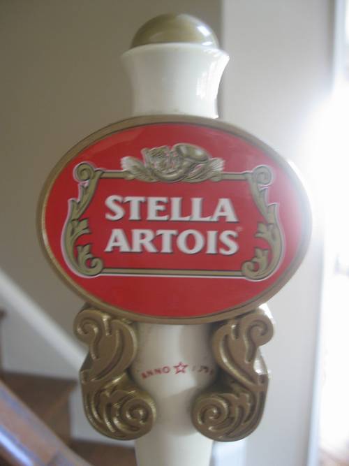 Stella Artois Beer Pub Tap Handle Very Unique – RonSusser.com