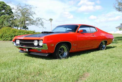 1970 Ford Torino Cobra 429 Ram Air 4 Speed Calypso Coral Magazine Car 