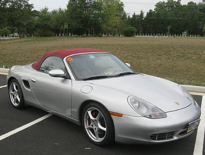 2002 Porsche Boxster S Heavily Optioned Silver Red 6 Speed