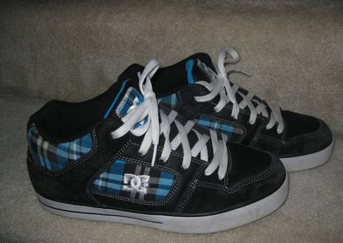 Dc store shoes plaid