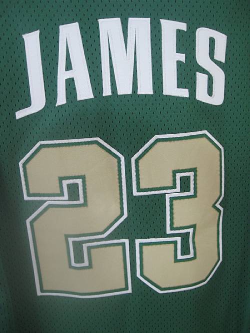 Lebron James Nike Team St. Mary’s Irish Jersey 2003 XL – RonSusser.com