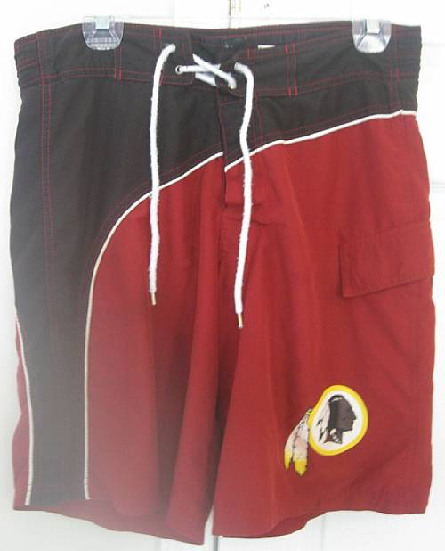 redskins swim trunks