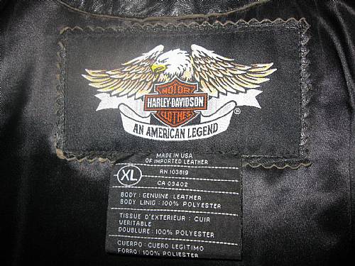 HARLEY-DAVIDSON USA Leather JACKET