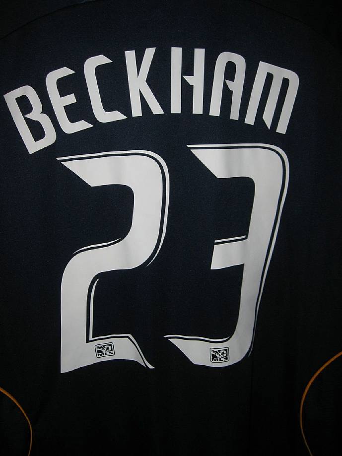 Adidas LA Galaxy MLS David Beckham Away Jersey #23 Men's Sz L