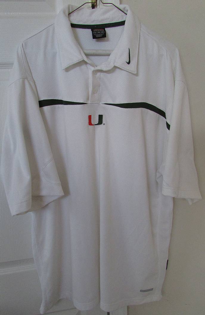 Miami hurricanes sale golf shirt