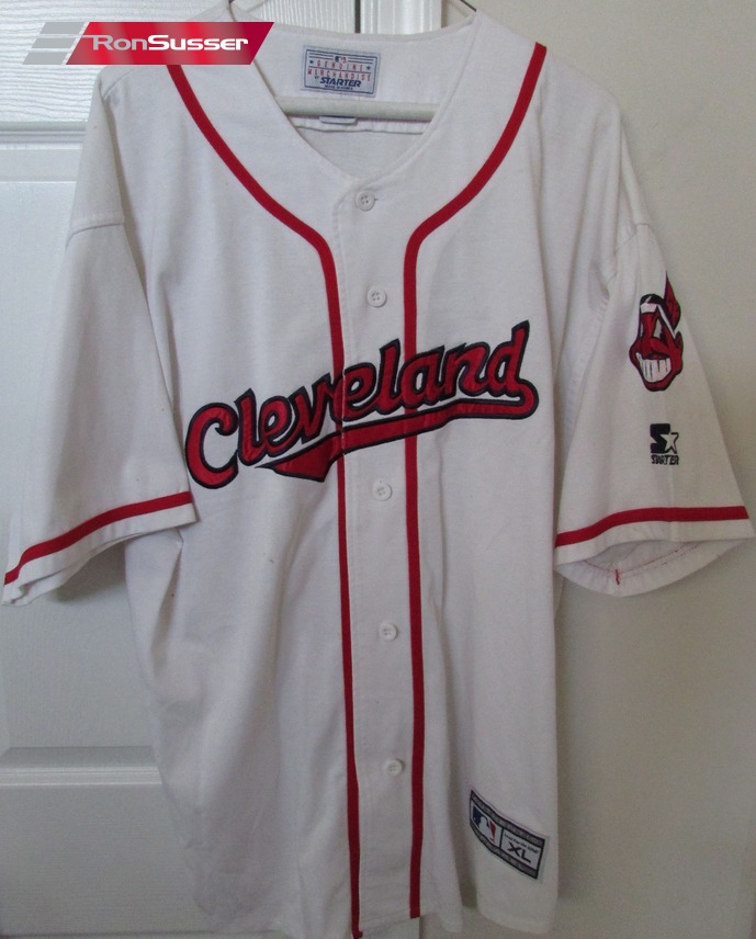 MLB Cleveland Indians Baseball Adult Jersey XL by Starter EUC ...