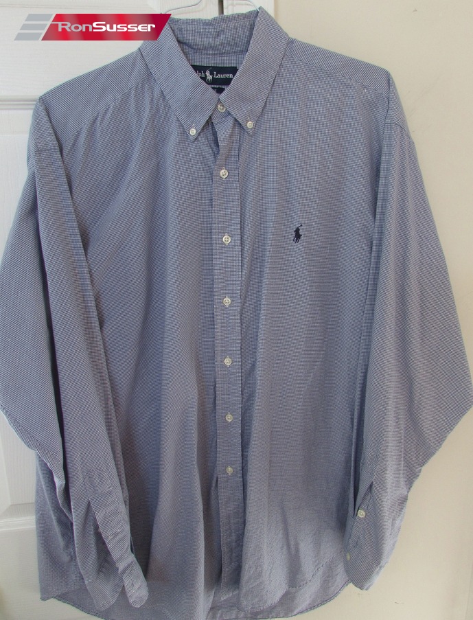 Polo Ralph Lauren Men’s Long Sleeve Button Front Blake Shirt XL Blue ...