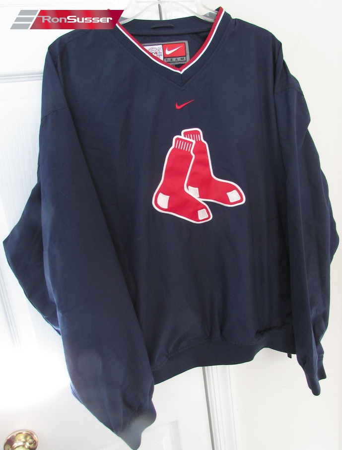 nike red sox pullover