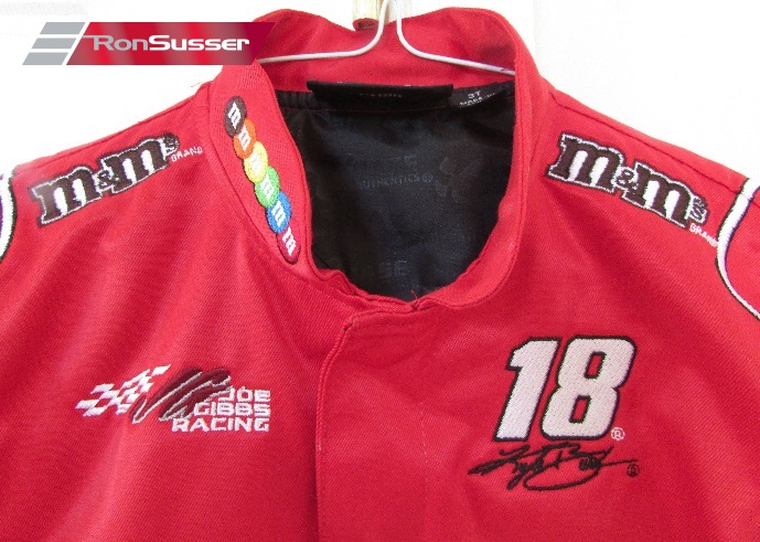 NASCAR M&M Racing #18 Kyle Busch Youth Red Jacket 3T by Chase EUC ...