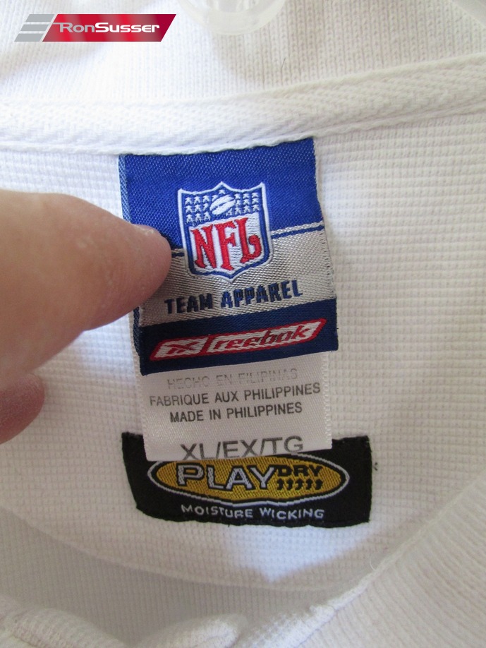 NFL Tampa Bay Buccaneers Golf Polo Shirt by Reebok XL White Super Bowl XXVI