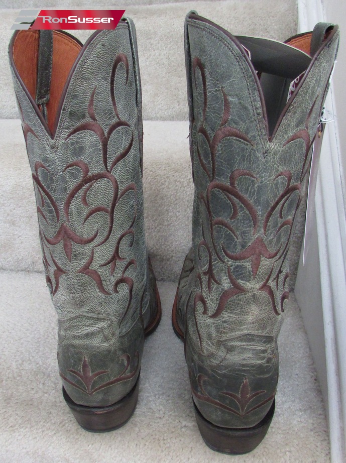 Lucchese M5037 Ladies Seagreen Madras Mad Dog Western Cowboy Boots 11B ...