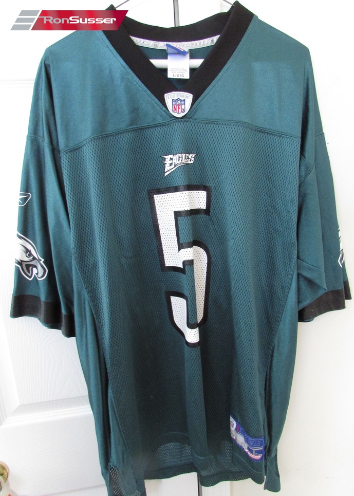 Lot of 2 NFL Philadelphia Eagles Donovan McNabb #5 Jersey Large Green ...