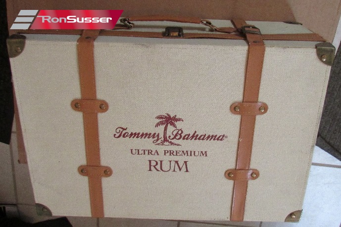 tommy bahama flamingo suitcase