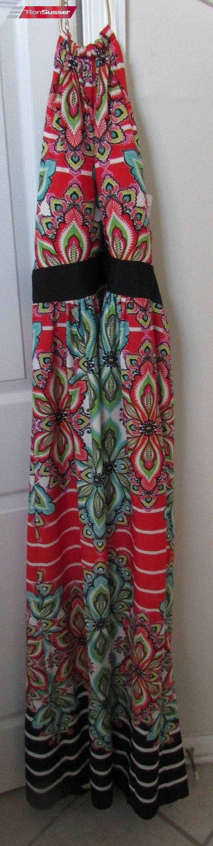 Eliza J Floral Print Maxi Halter Dress NWT Size 8 EJ5M8258 $178 ...