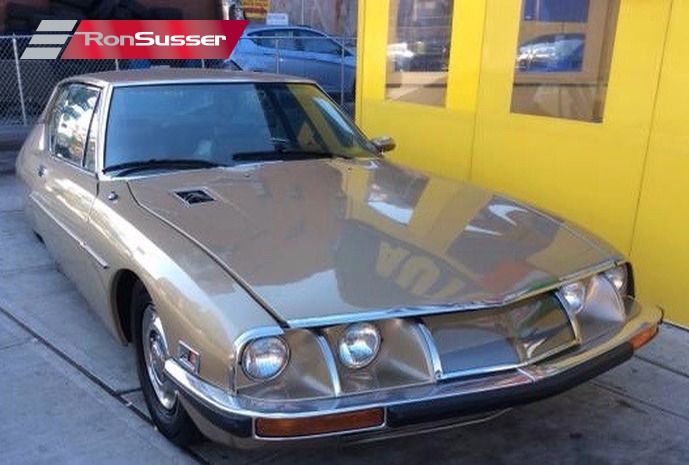 1972 Citroen SM 5 Speed Gold One of Jay Leno’s Favorites – RonSusser.com