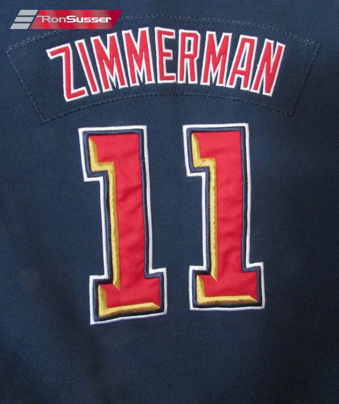 Washington Nationals Ryan Zimmerman #11 Dark Blue Jersey - Jersey MLB / S