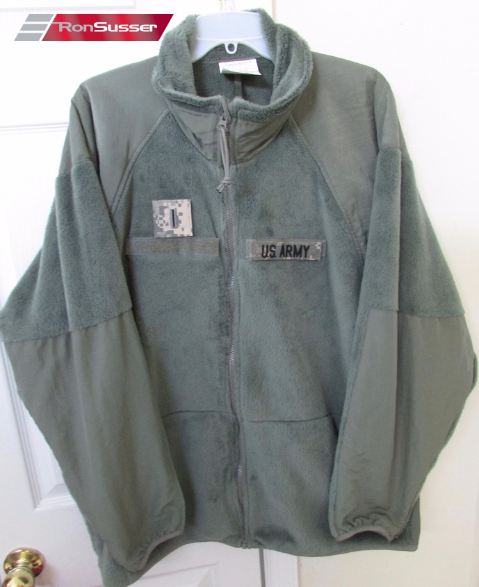 US Military Issue Cold Weather Gen 3 Green Fleece Jacket XL EUC ...