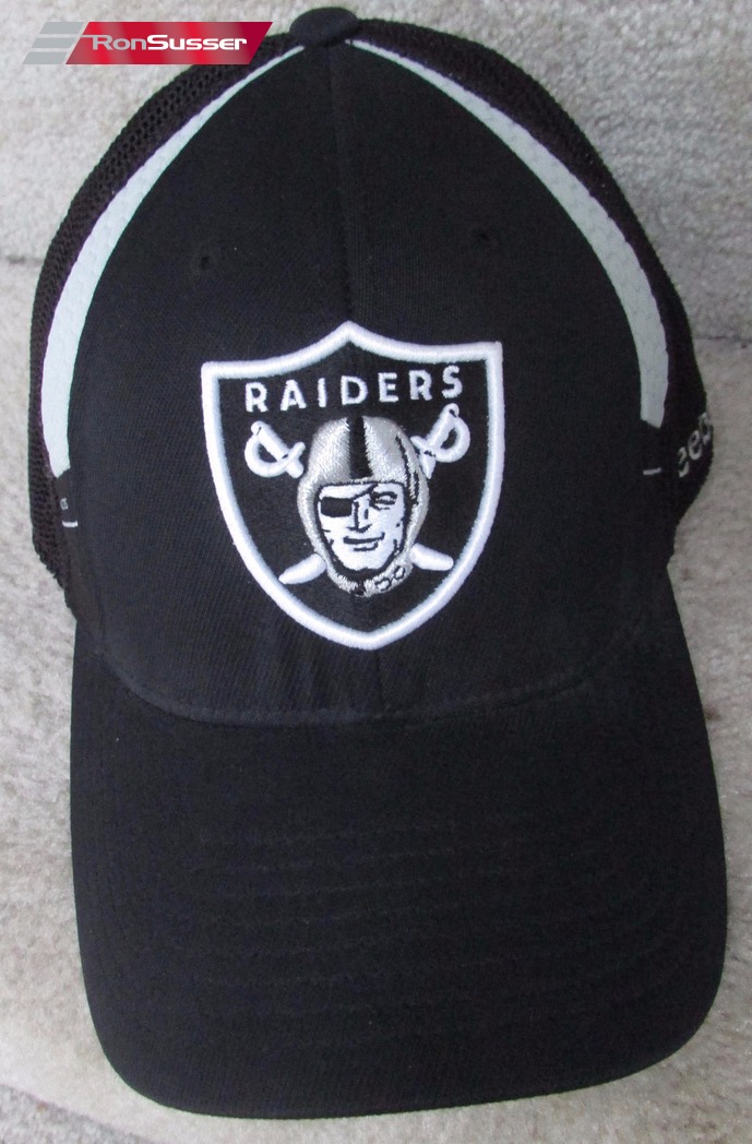 NFL Oakland Raiders Hat Cap by Reebok EUC Size L/XL Great Design ...