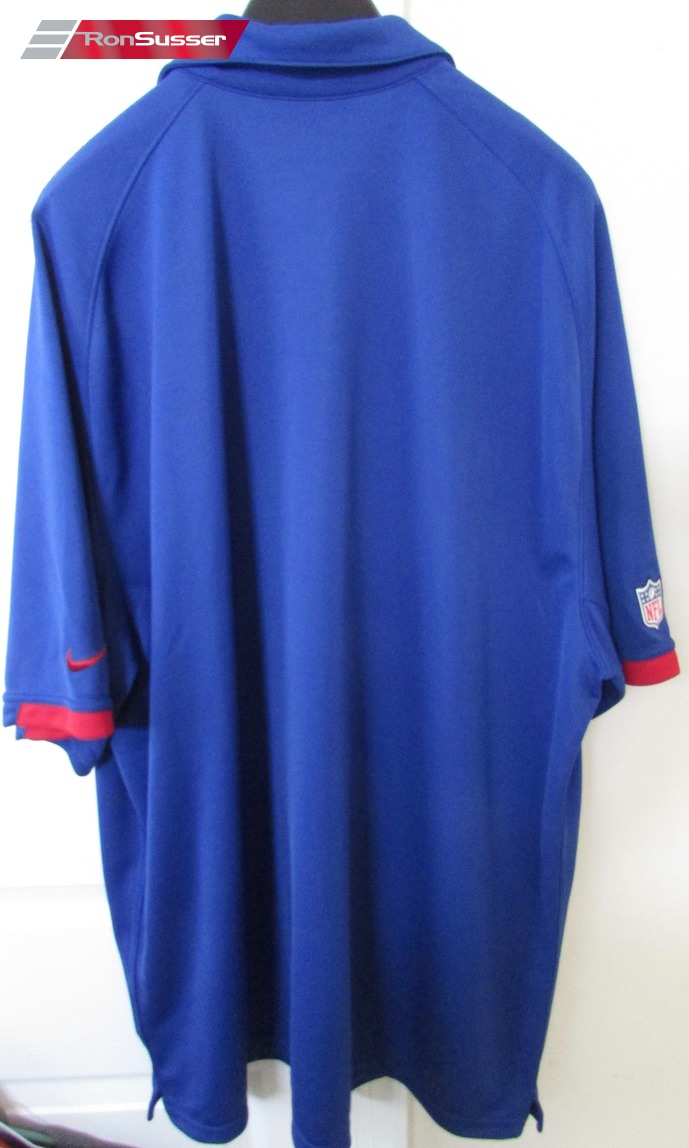 New York Giants Golf Polo Shirt by Nike Size XXL EUC – RonSusser.com