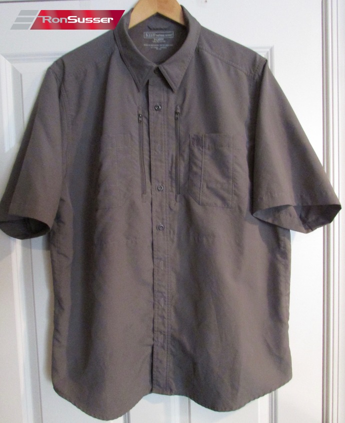 Mens 5.11 Mens Tactical Vented Shirt Size XL Gray – RonSusser.com