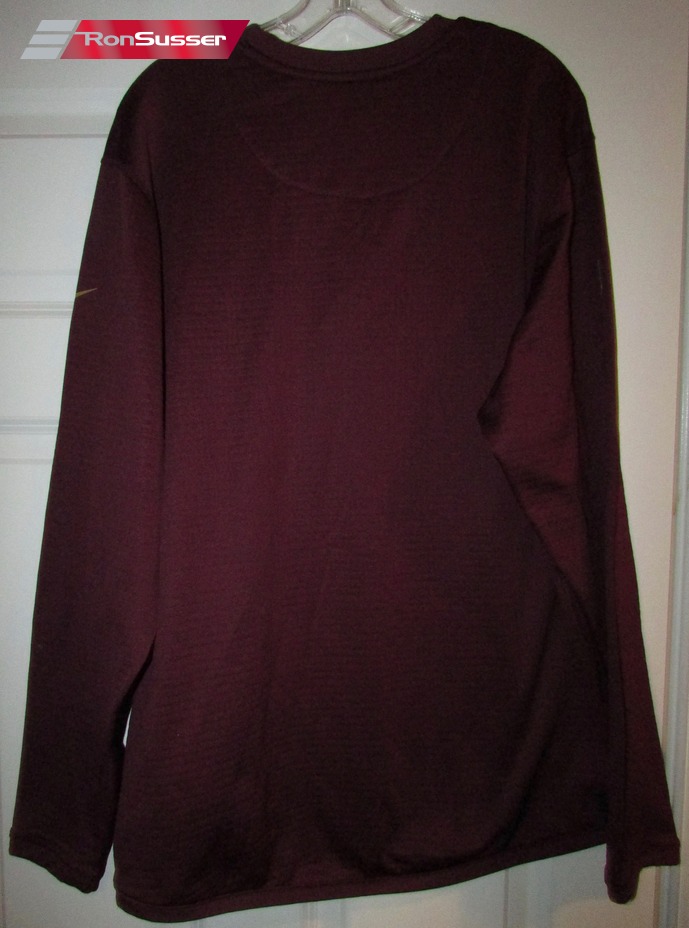 NFL Washington Redskins Team Issued Burgundy Throwback Pullover Sz XL ...