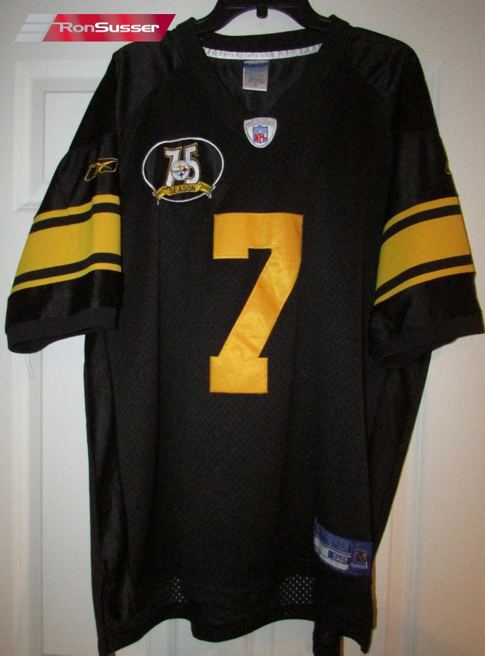 NFL Pittsburgh Steelers Ben Roethlisberger 75th Anniversary Season Size ...